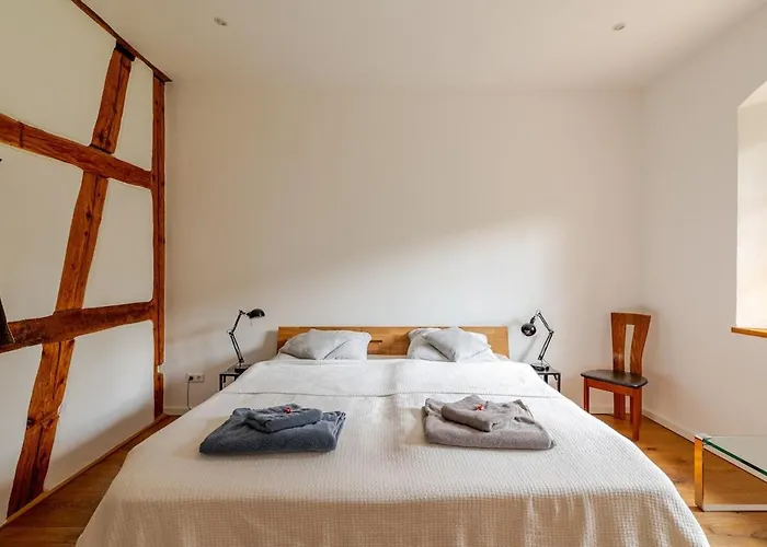 Historische Muehle Mit Grossem Garten Apartament